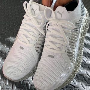 Pure White Calibrate Runners by PUMA